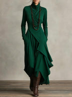 Jolie | Maxi Dress | High Neckline, Flowy, Women's