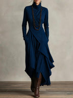 Jolie | Maxi Dress | High Neckline, Flowy, Women's