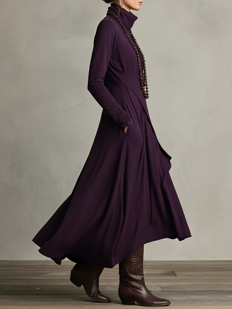 Jolie | Maxi Dress | High Neckline, Flowy, Women's