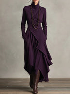 Jolie | Maxi Dress | High Neckline, Flowy, Women's