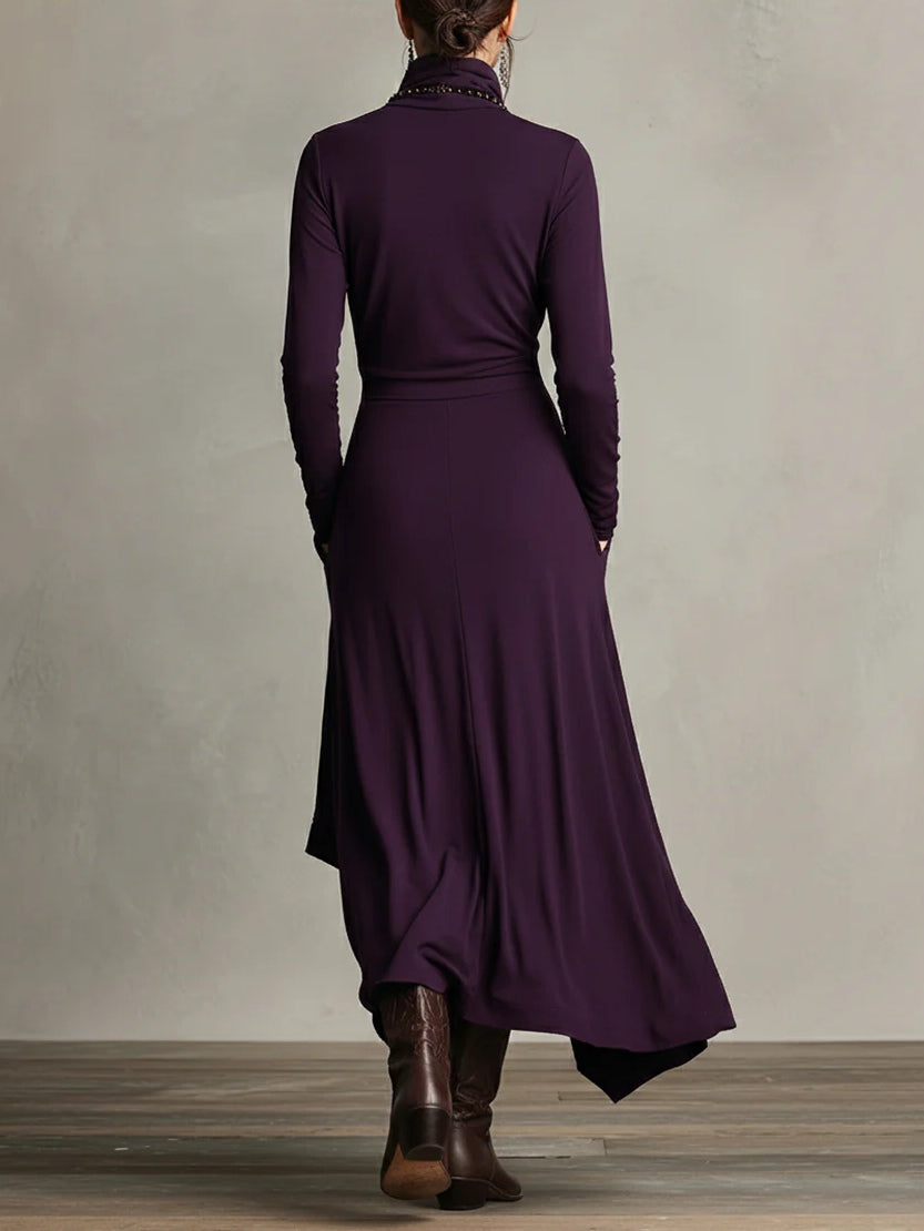 Jolie | Maxi Dress | High Neckline, Flowy, Women's