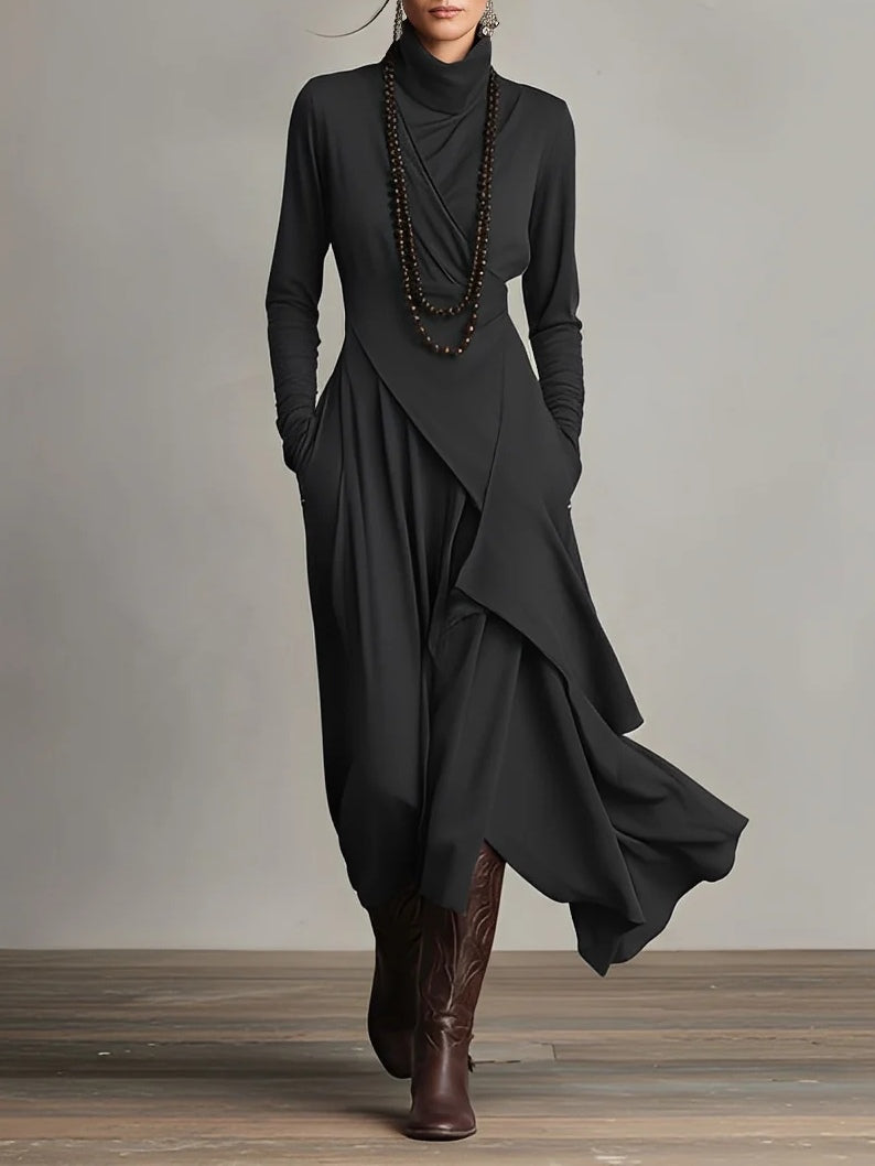 Jolie | Maxi Dress | High Neckline, Flowy, Women's
