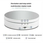 Anouk | Rotating Display Stand | 360° Electric Turntable | USB, 3 Speeds
