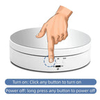 Anouk | Rotating Display Stand | 360° Electric Turntable | USB, 3 Speeds