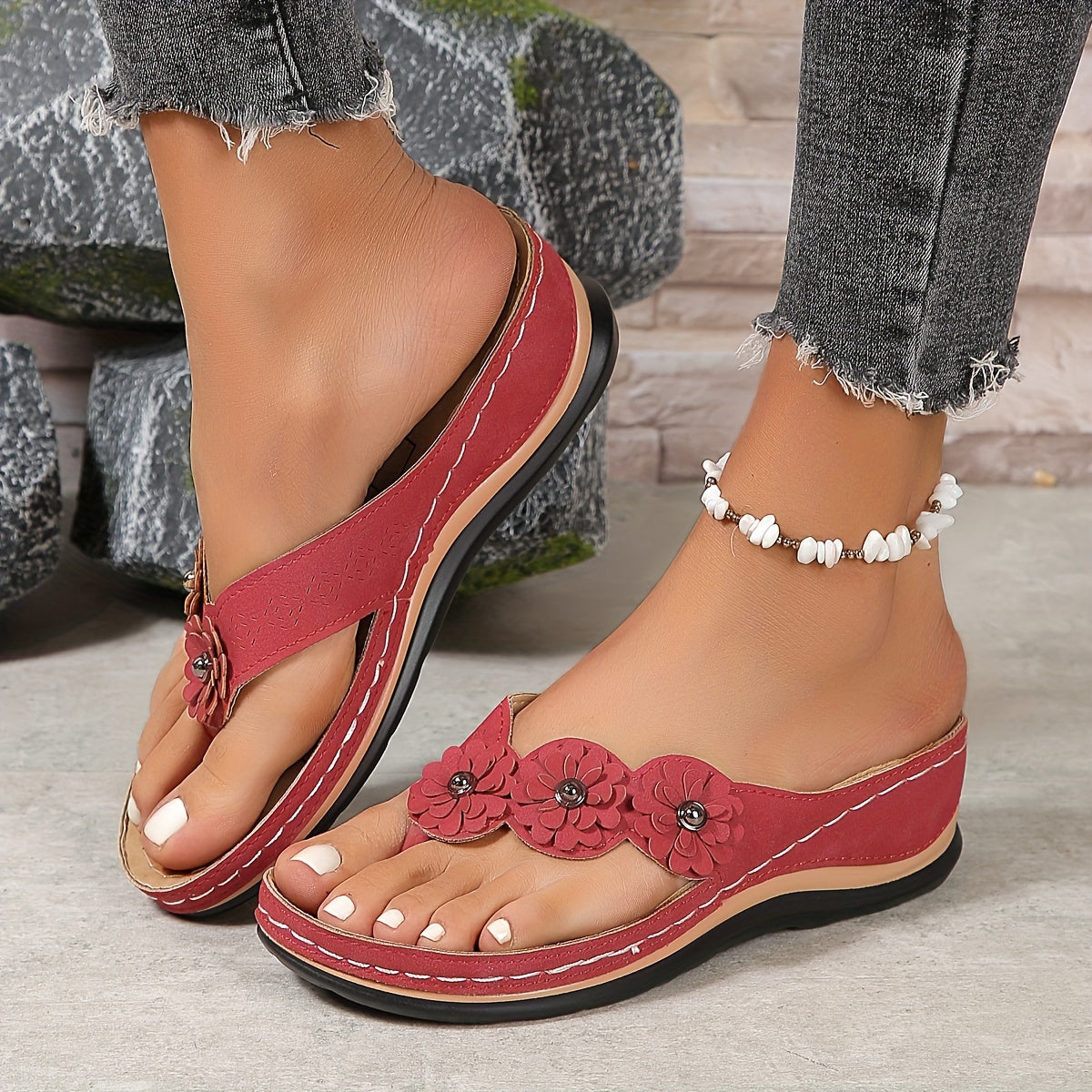 Indra | Orthopedic Sandals | Women's Open Toe | Gel Sole, Wide Heel