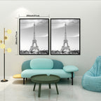 Vada | Photo Frames Set | Black Wall Frames for Posters & Art | 2 Pack