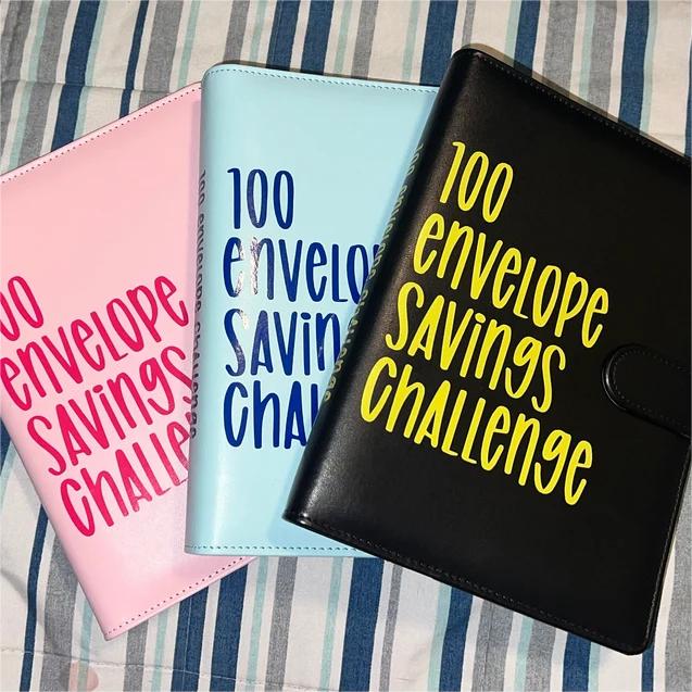 Yasmin | 100-Day Challenge Binder | Goal Tracker, Progress Planner | A5, Colorful