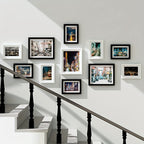 Vera | Photo Frame Set | 11-Piece Gallery Wall, Drill-Free | Classic Style