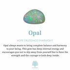 Amara | Opal Drop Pendant Necklace | 18K Gold, Natural Opal | Minimalist