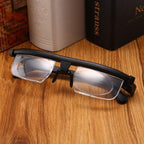Adjustable Prescription Glasses Dual Lens Magnification