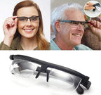 Adjustable Prescription Glasses Dual Lens Magnification