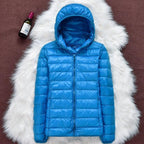 Women Waterproof Lightweight Jacket Removable Hood