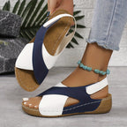 Women Orthopedic Sandals Lightweight Cushioned Footbed Anti Slip Sole