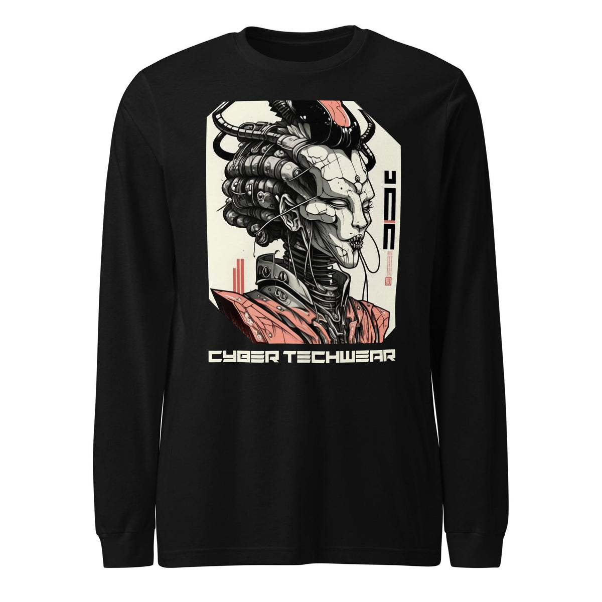 Graphic Tees Long Sleeve Android Print Streetwear | Anouk