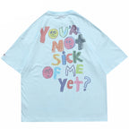 Graphic Tees Men Y2K Angels Print Oversized Streetwear Tee | Yara