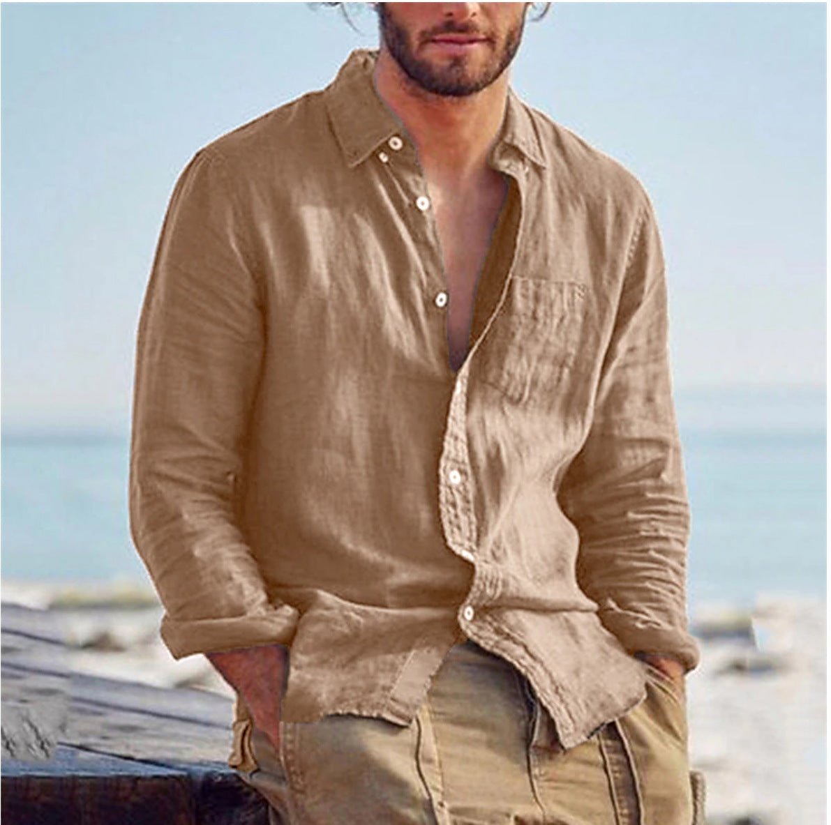Wilhelmina | Men's Shirt | Lightweight, Breathable | Casual Button-Up