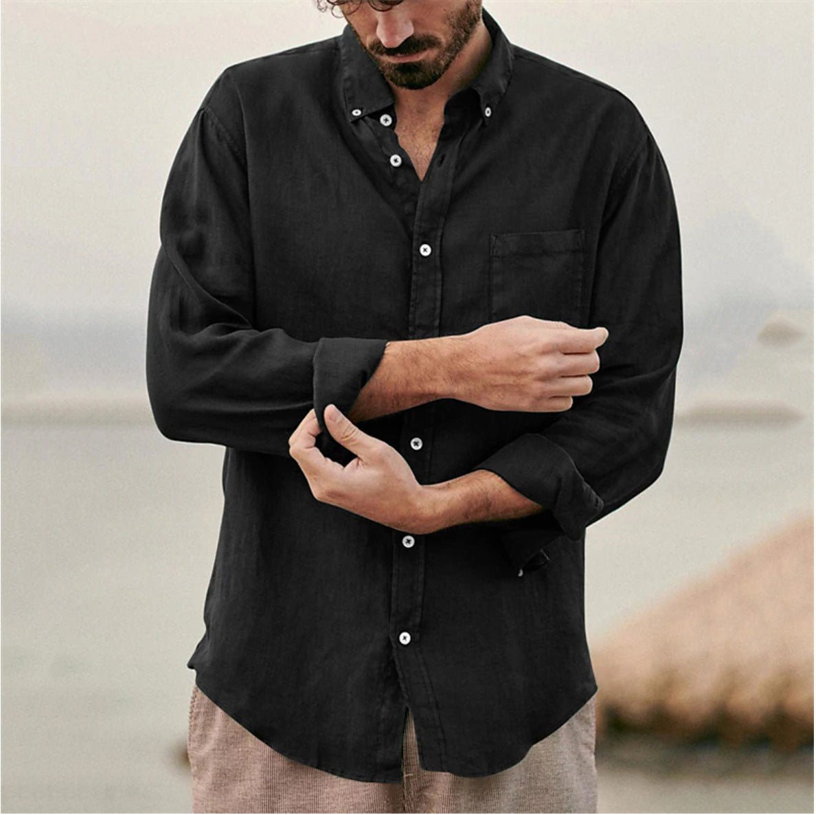 Wilhelmina | Men's Shirt | Lightweight, Breathable | Casual Button-Up