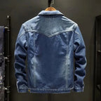 Unisex Denim Jacket Wind Resistant Lined