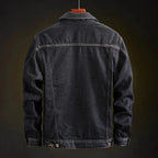 Unisex Denim Jacket Wind Resistant Lined