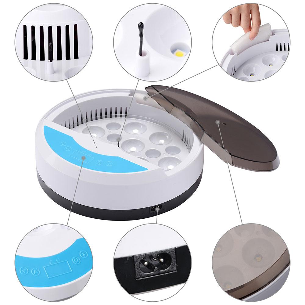Automatic LED Egg Incubator Temperature Control Digital Display