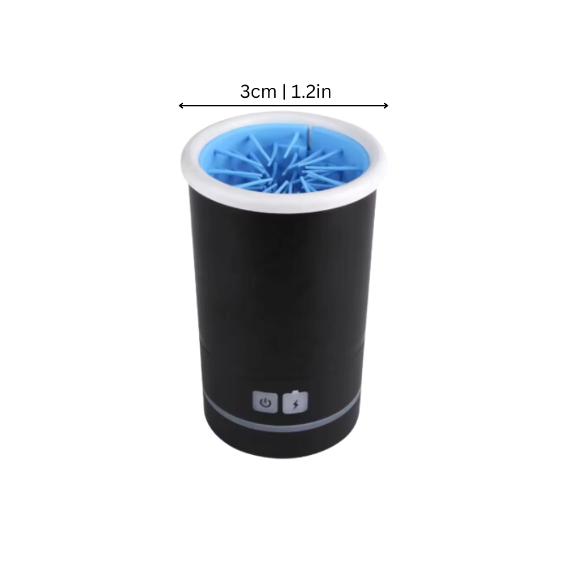Automatic Pet Paw Washer Soft Rotating Bristles USB Rechargeable
