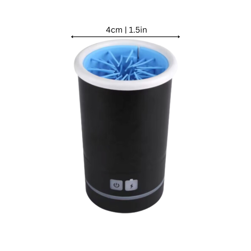 Automatic Pet Paw Washer Soft Rotating Bristles USB Rechargeable