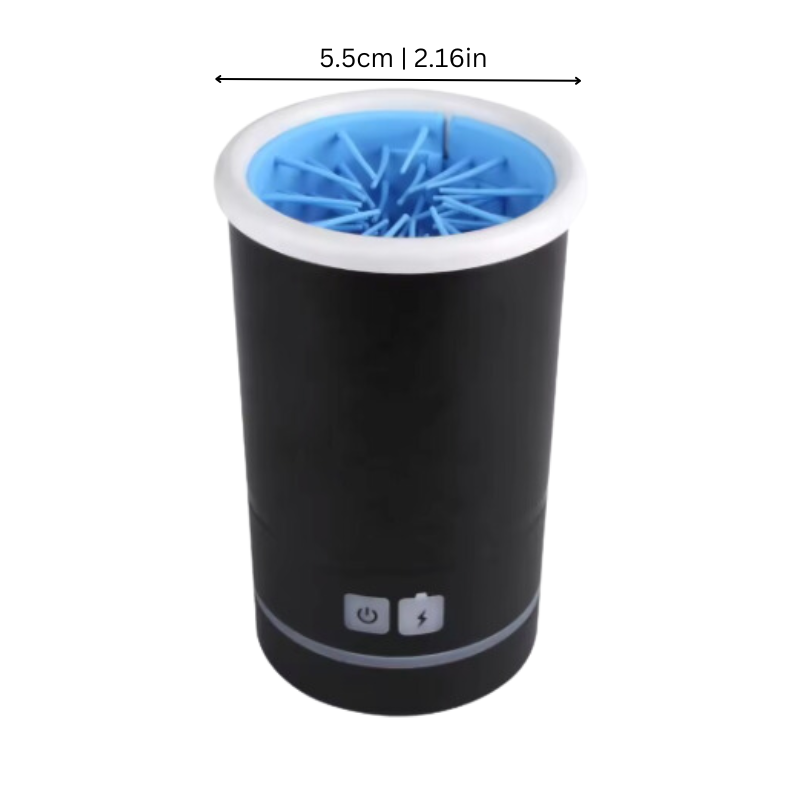 Automatic Pet Paw Washer Soft Rotating Bristles USB Rechargeable