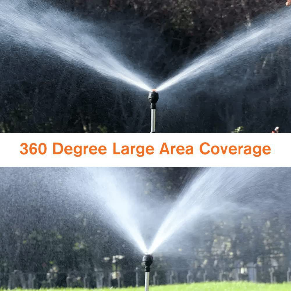 Automatic Rotating Garden Sprinkler Adjustable Tripod