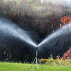 Automatic Rotating Garden Sprinkler Adjustable Tripod