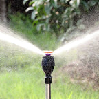 Automatic Rotating Garden Sprinkler Adjustable Tripod