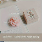 Leah | Scented Candle | Carnation Fragrance, Decorative Gift | Paraffin