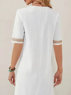 Women Linen Dress Relaxed Fit Midi | Tamsin