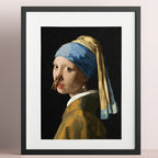 Neela | Bathroom Wall Poster | Funny, Waterproof | 15.7"x11.4"