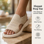 Orthopedic Sandals Women | Breathable Platform | Lightweight Open Toe