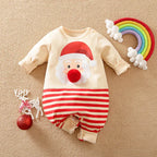 Christmas Costume Baby Unisex Boys Girls Soft Cotton Festive Outfit