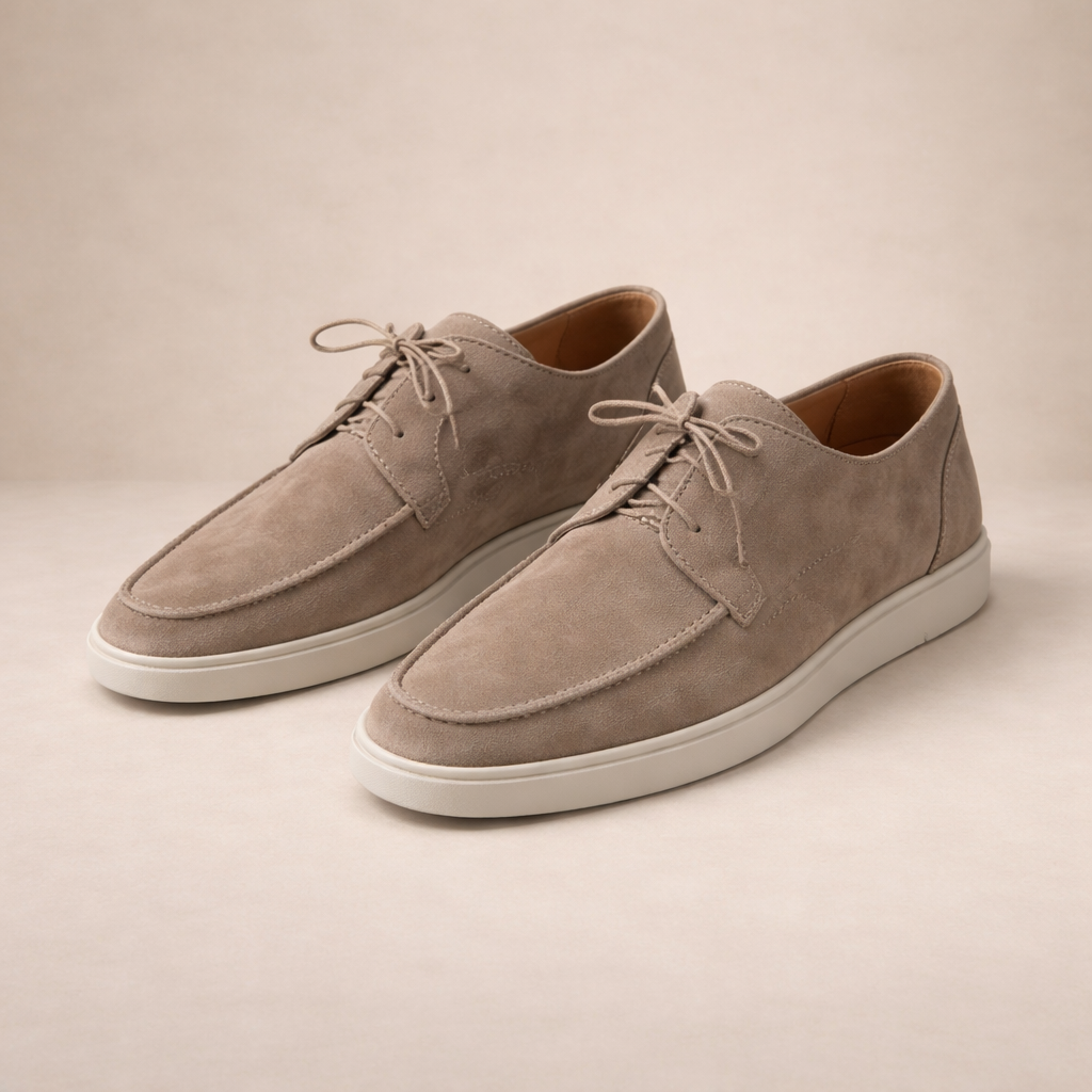 Seraphina | Men's Loafers | Lace-Up, Closed Toe | Suede Leather, Regular Fit