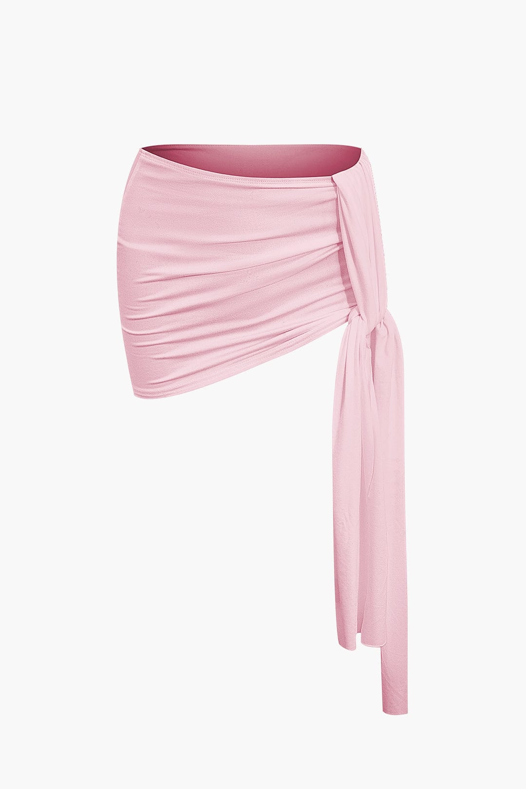Jade | Two-Piece Set | One-Shoulder Top & Draped Mini Skirt | Women's
