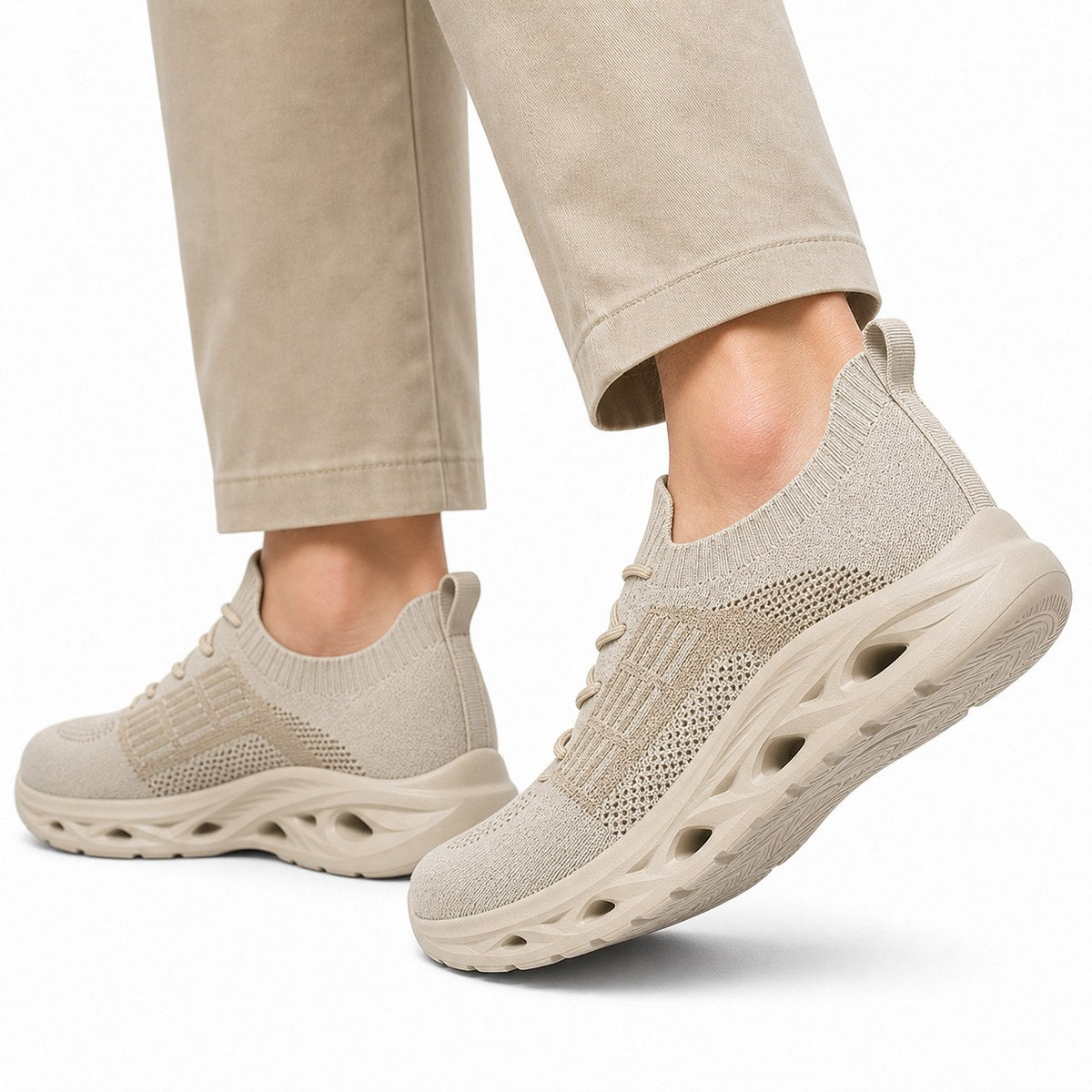 Nova | Walking Sneakers | Wide Toe Box, Orthopedic | Flexible Sole