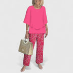 Jolie | Women's Two-Piece Pant Set | Relaxed Fit, Wide Leg