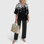 Jolie | Women's Two-Piece Pant Set | Relaxed Fit, Wide Leg