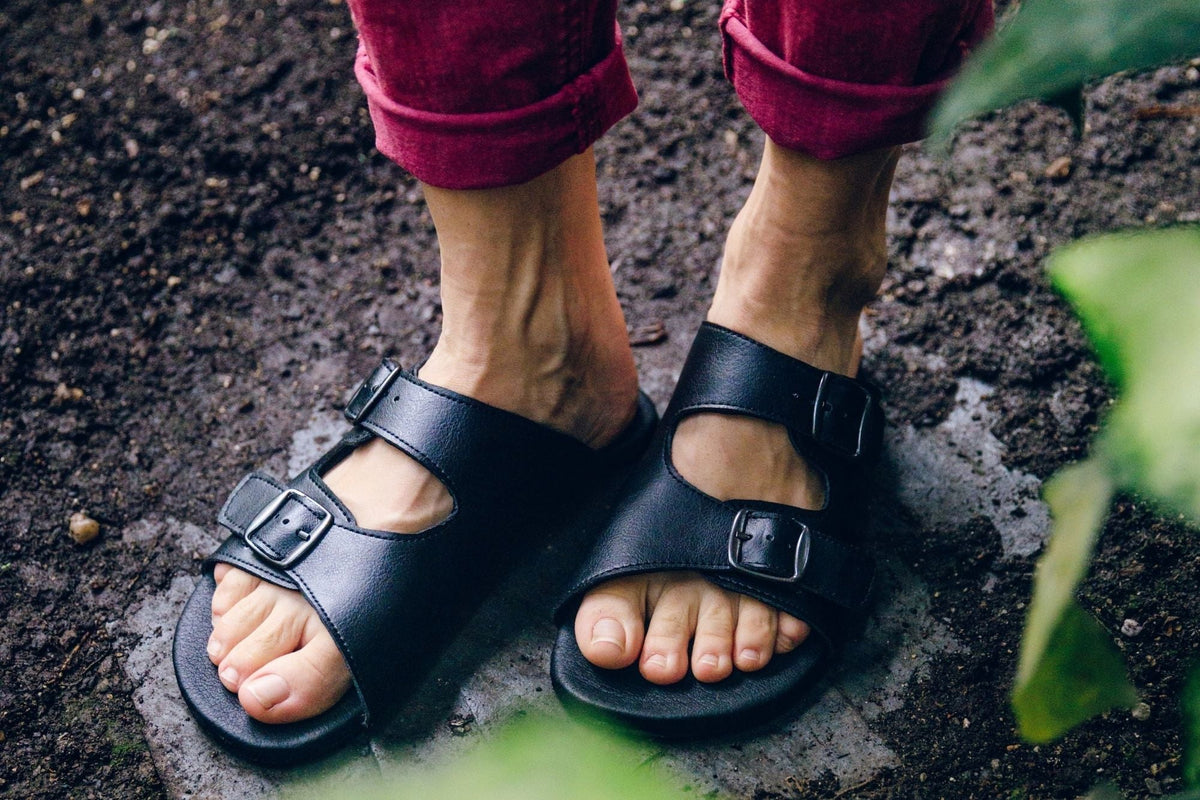 Orthopedic sandals women | Barefoot Slip-On Flexible Sole Natural