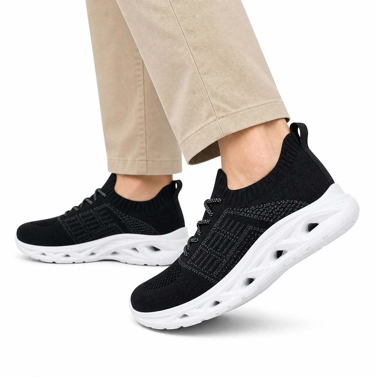 Nova | Walking Sneakers | Wide Toe Box, Orthopedic | Flexible Sole