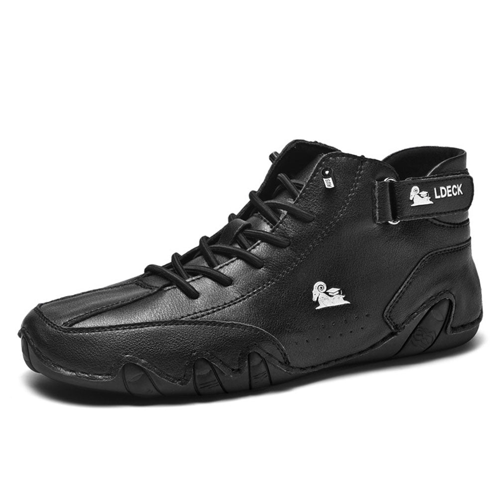 Womens Orthopedic Shoes Waterproof Breathable Leather Supportive