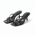 Juno | Women's Heeled Sandals | Orthopedic, Knot Strap | Open Toe