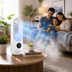 Posy | Portable Air Cooler | Bladeless, Quiet & Compact | Home & Office