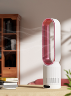 Yvaine | Bladeless Tower Fan | 3-in-1 Cooler, Purifier & UV Sterilizer | 8 Speeds