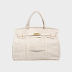 Verena | Canvas Tote Bag | Women's Utility Tote | Structured, Water-Resistant