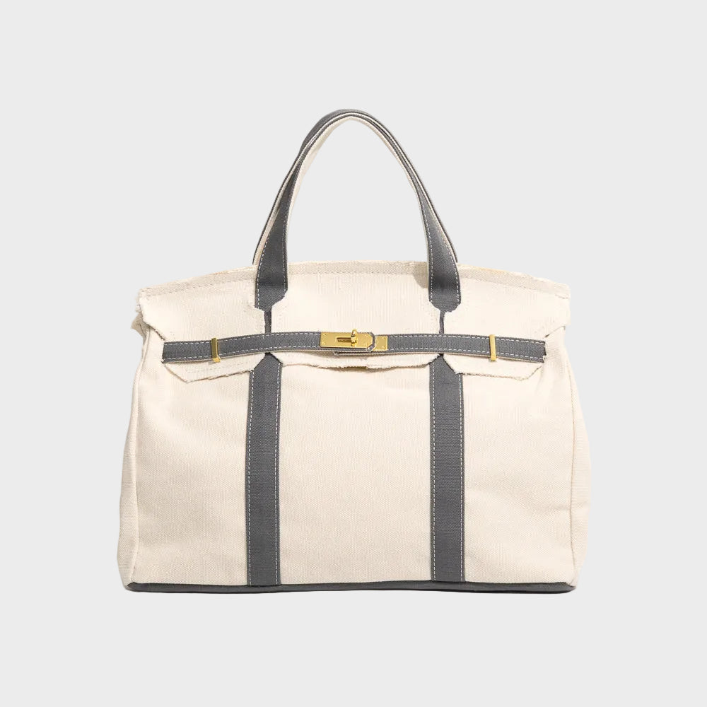Verena | Canvas Tote Bag | Women's Utility Tote | Structured, Water-Resistant