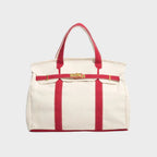Verena | Canvas Tote Bag | Women's Utility Tote | Structured, Water-Resistant