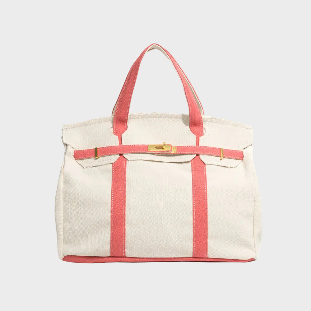 Verena | Canvas Tote Bag | Women's Utility Tote | Structured, Water-Resistant